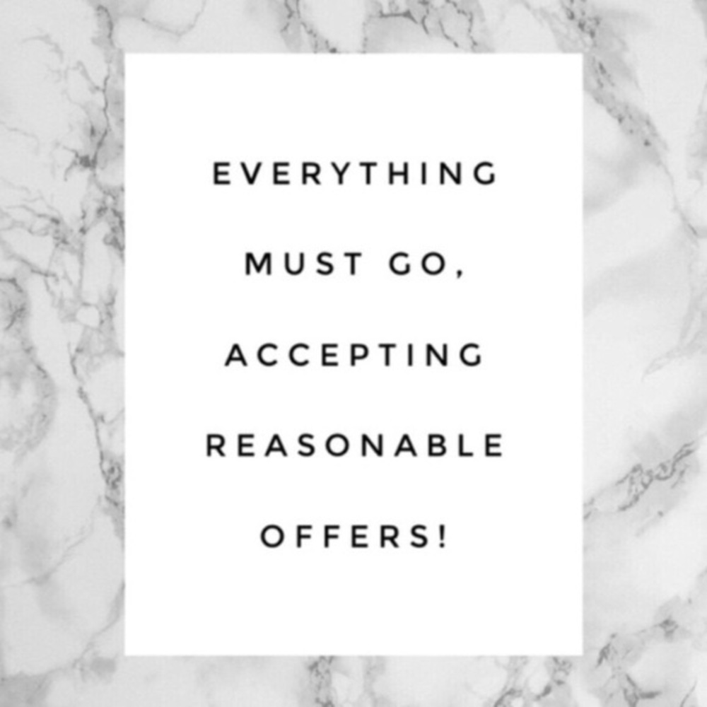 Make me a reasonable offer :)